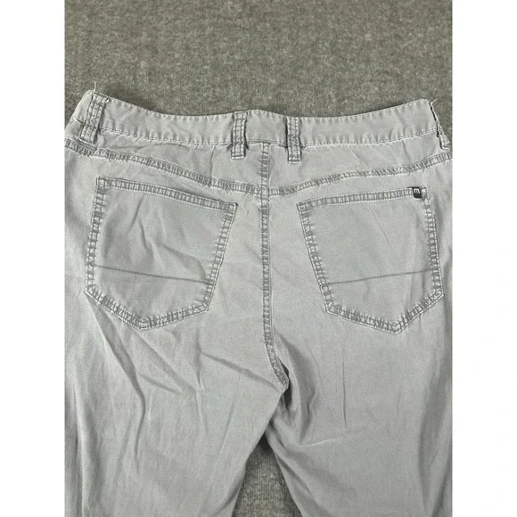 Travis Mathew Pants Mens 35x34 Chino Pockets Gray Straight Fit Casual Golf - Picture 6 of 6